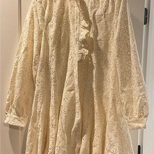 Sezane Dress.  French designer. The color in the tag is ecru.